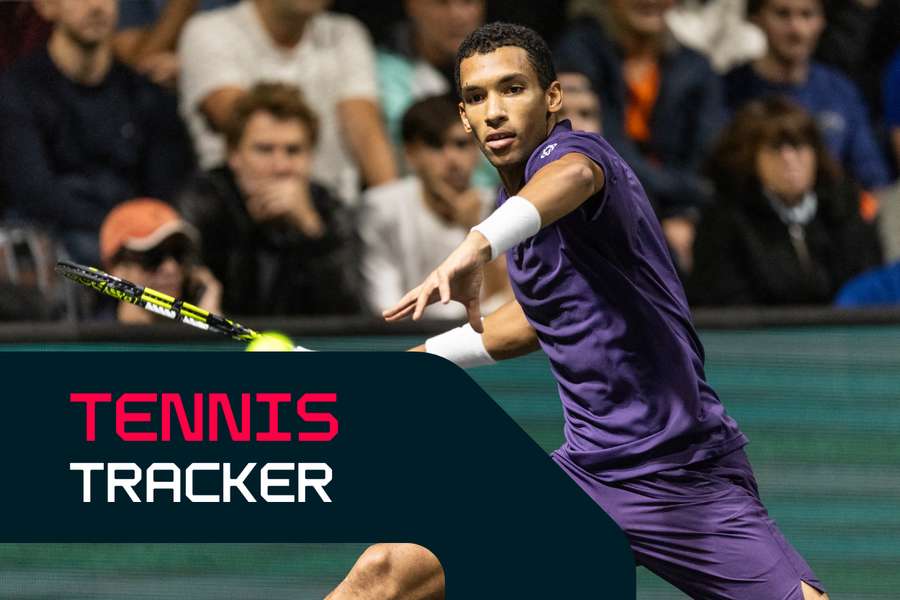 Auger-Aliassime is in action this afternoon