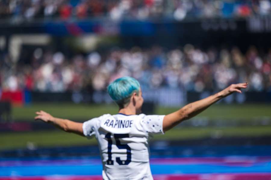 Rapinoe is an icon in Women's football