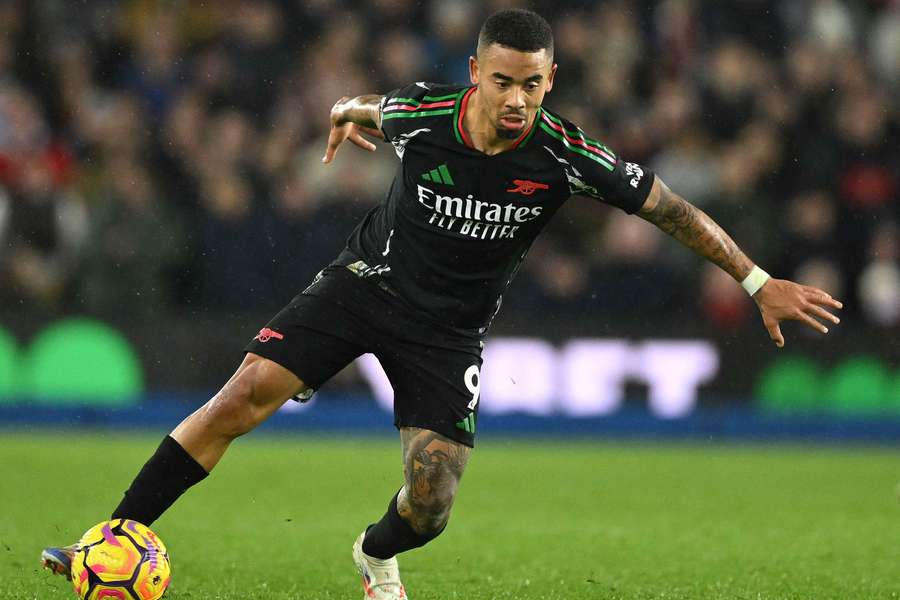 Gabriel Jesus vive grande fase no Arsenal