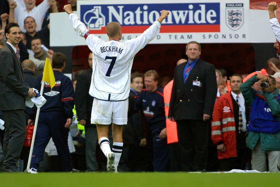 Beckham svým gólem poslal Anglii na MS.