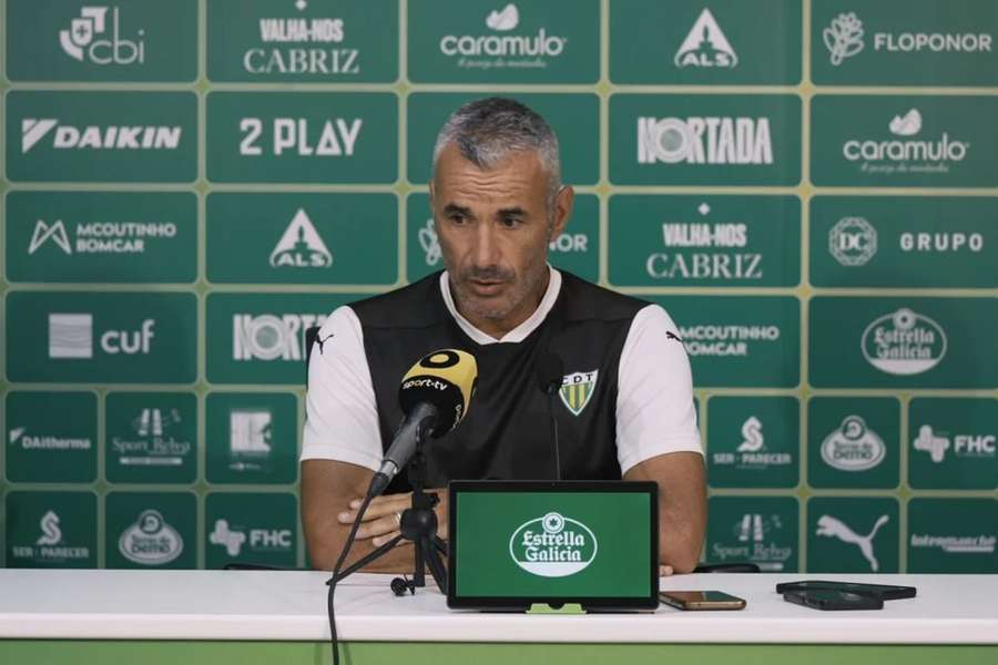 Ivo Vieira, treinador do Tondela