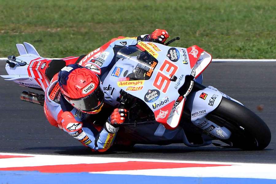 Gresini Racing MotoGP's Marc Marquez in action 