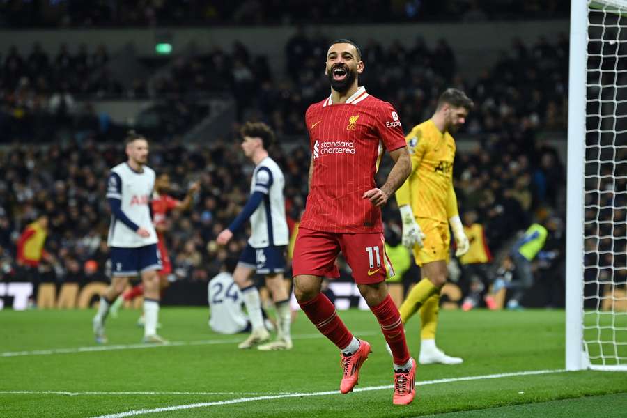 Salah a marcat o dublă