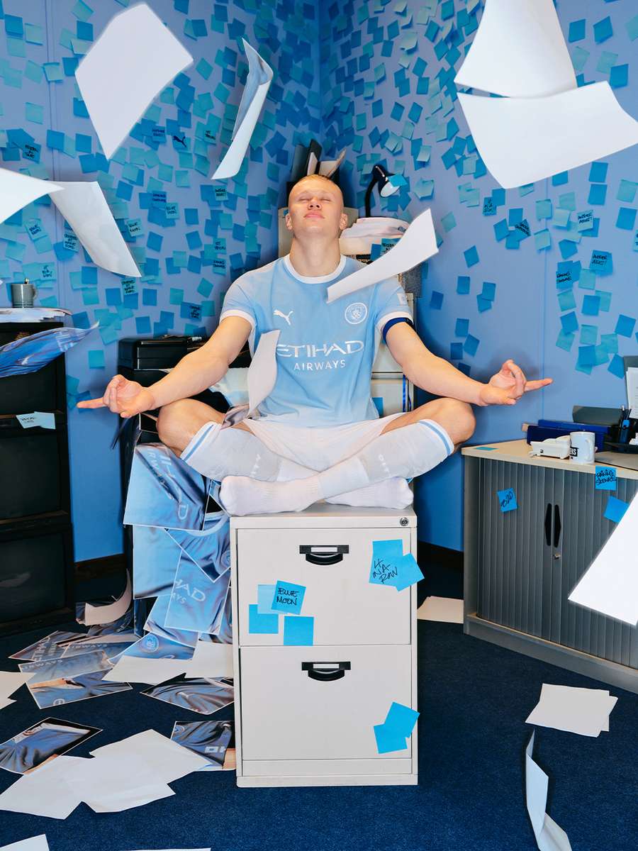 Man City home kit Man City home kit