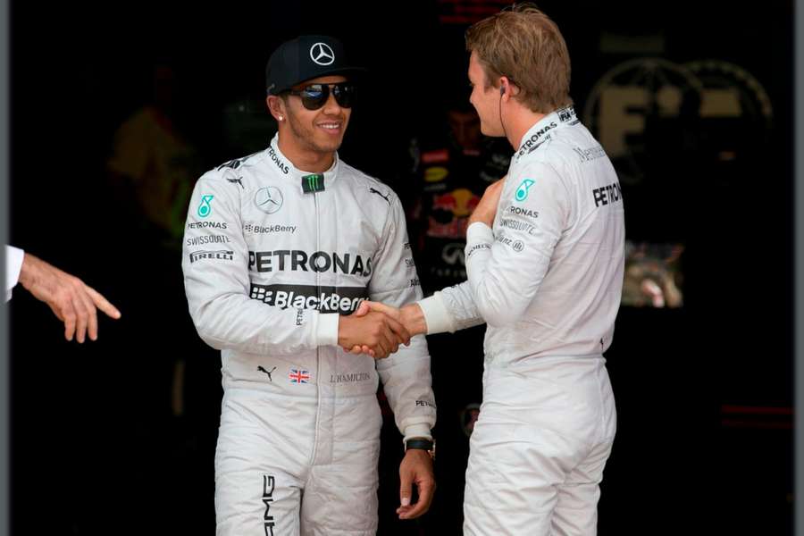 Nicor Rosberg (r.) und Lewis Hamilton (l.) besitzen beide ein Team in der Extreme E