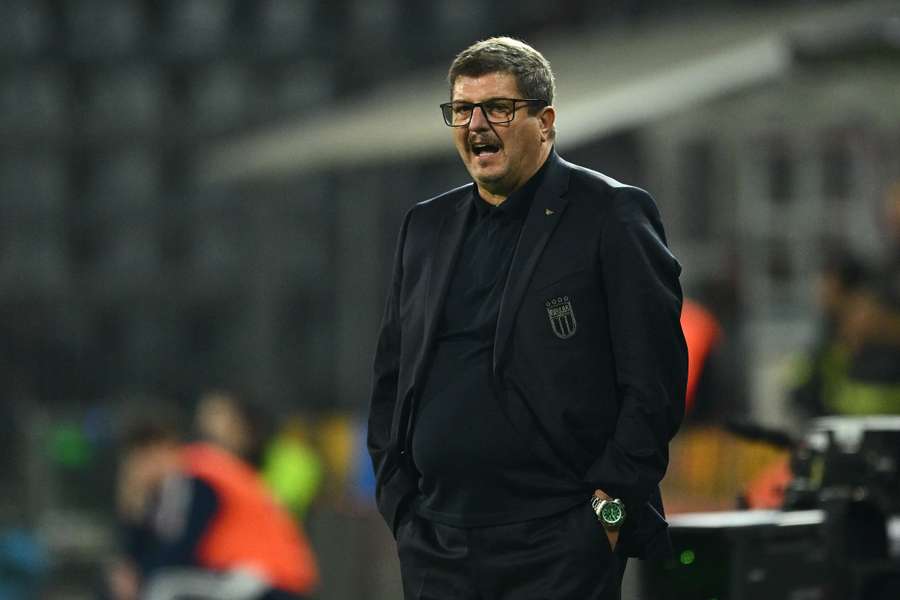 Silvio Baldini sulla panchina dell'Italia U21