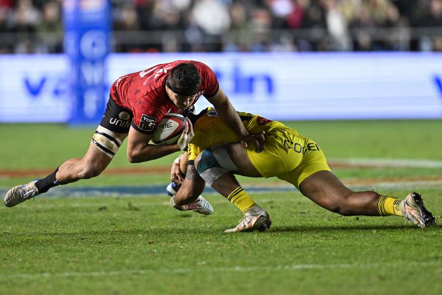 Esteban Abadie face à La Rochelle fin-janvier.