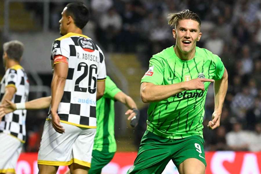 Viktor Gyokeres fez quatro golos diante do Boavista