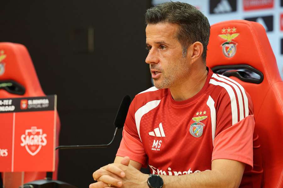 Marco Silva, treinador do Benfica Marco Silva, treinador do Benfica