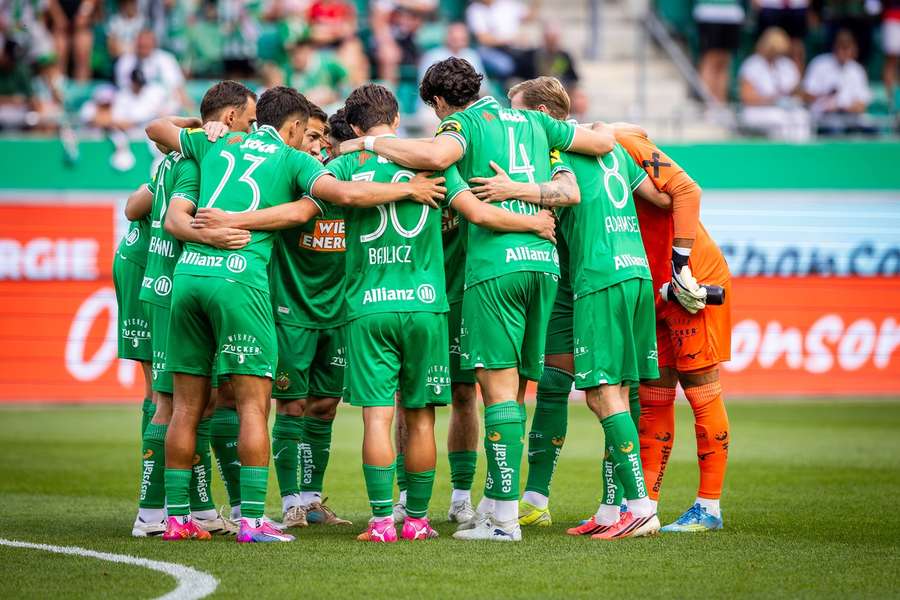 Rapid vor Pflichtaufgabe gegen Santa Coloma