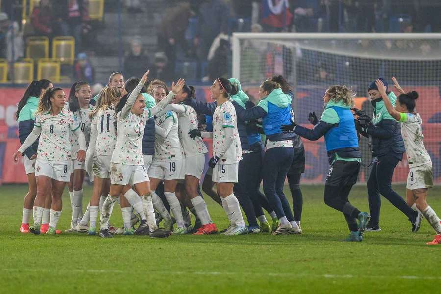 A festa da Seleção Nacional em Teplice