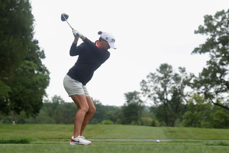 Pace tees off at the KPMG Women's PGA Championship