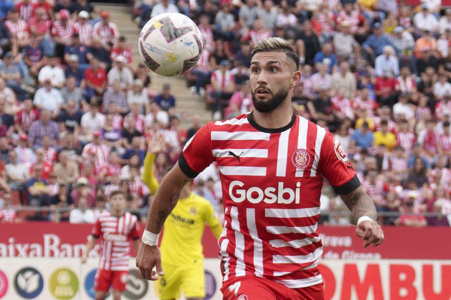 Valentin Castellanos in actie voor Girona