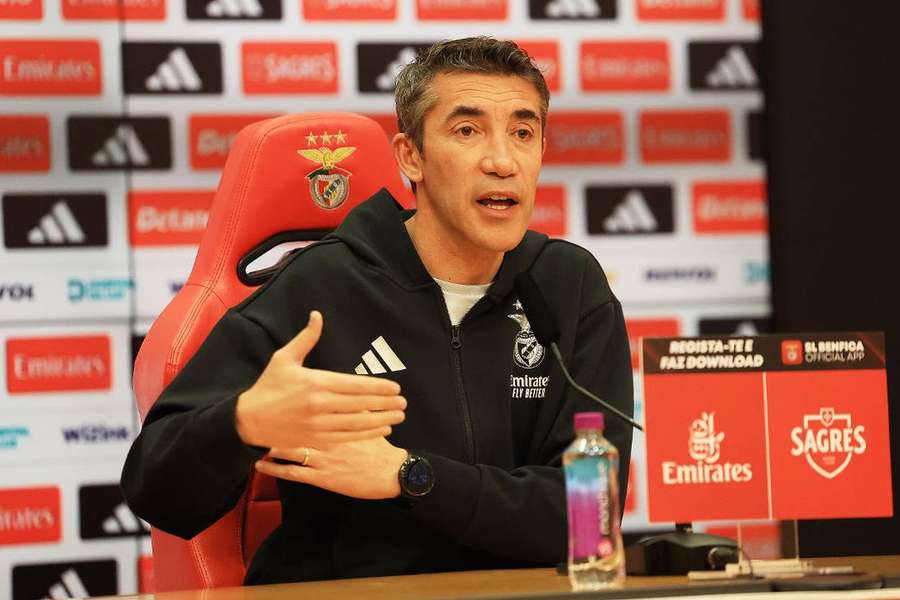 Bruno Lage, treinador do Benfica