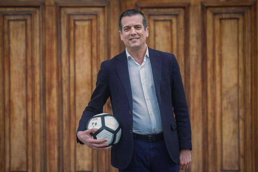 O candidato à presidência da Federação Portuguesa de Futebol (FPF), Nuno Lobo