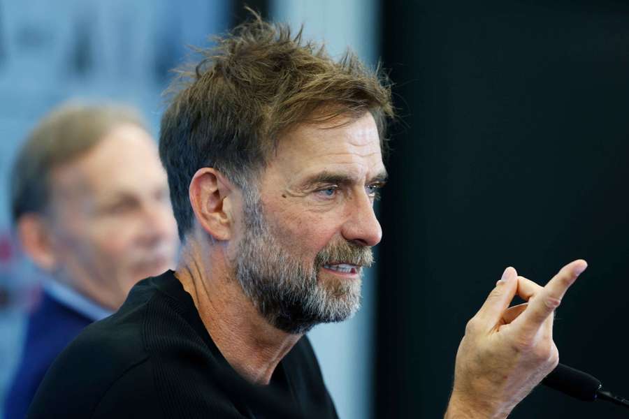 Jürgen Klopp bei seiner Vorstellung Ende Juli