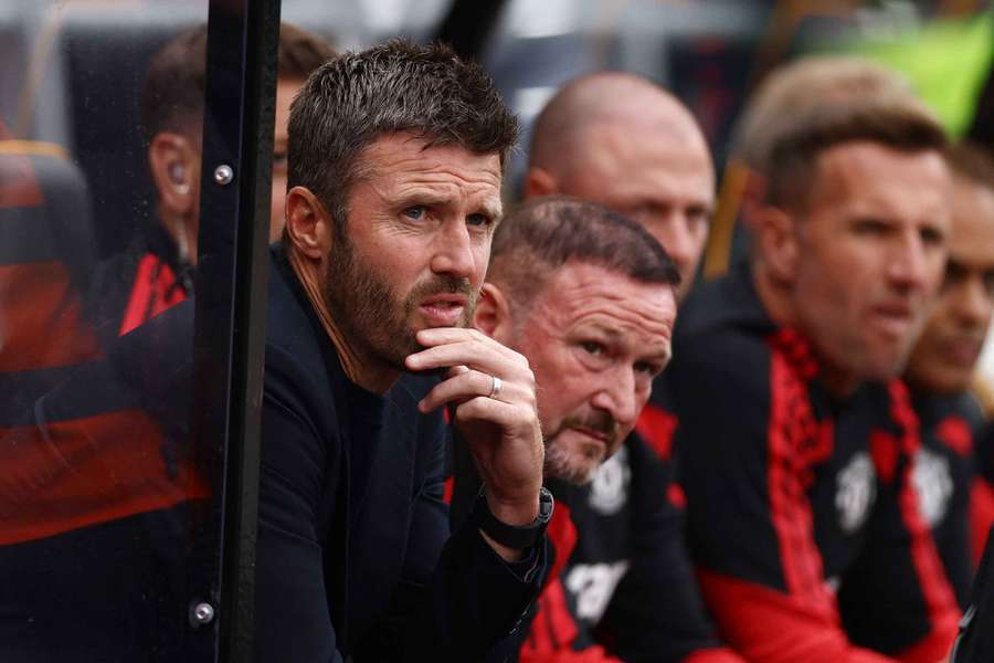 Man Utd manager Michael Carrick Man Utd manager Michael Carrick