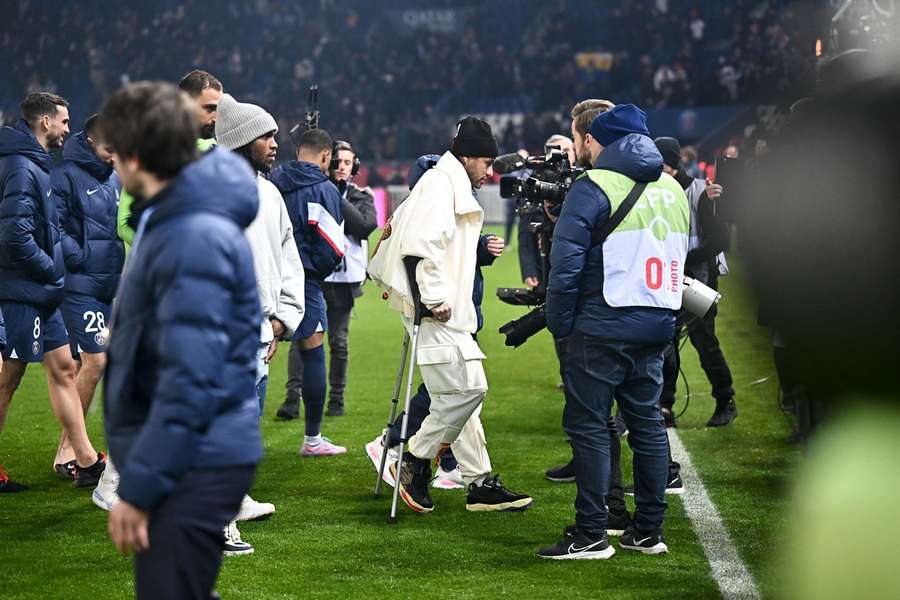 Neymar s-a accidentat pe 19 februarie în meciul din Ligue 1 dintre PSG și Lille