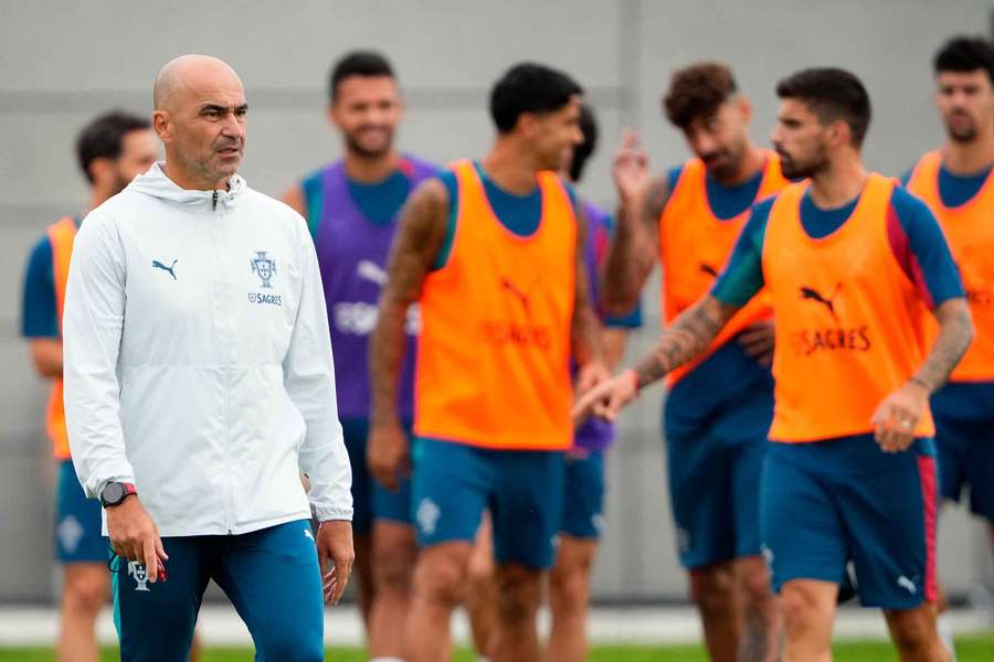 Roberto Martínez, selecionador de Portugal Roberto Martínez, selecionador de Portugal