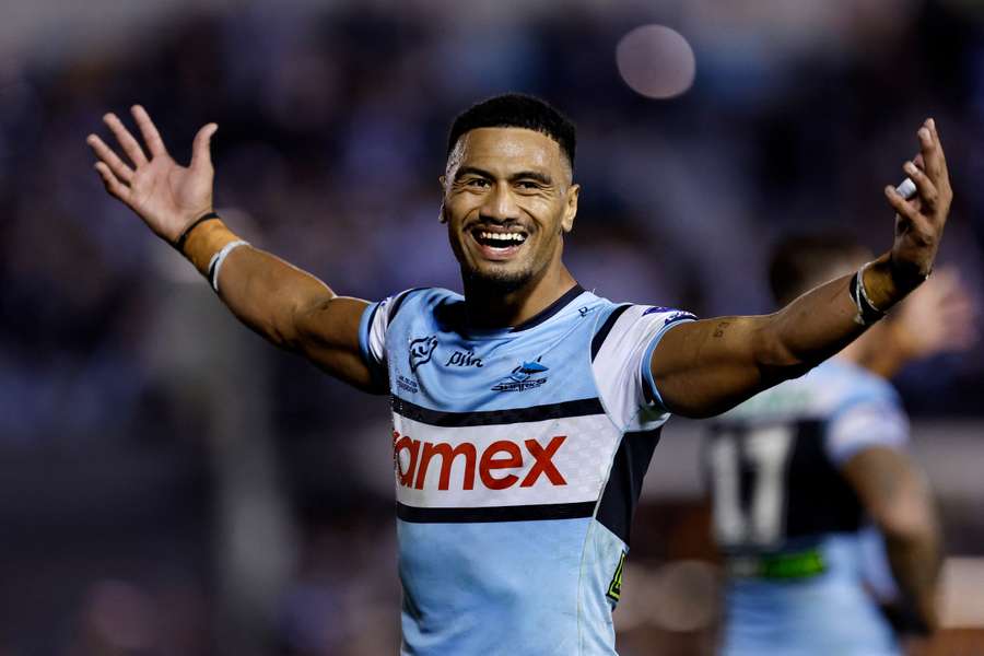 Ronaldo Mulitalo is due to return from suspension for the Cronulla Sharks this week.