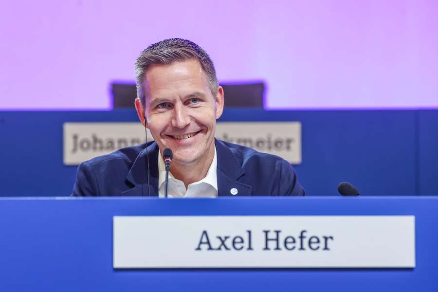 Axel Hefer äußerte sich optimistisch zu den Zukunftsaussichten seiner Königsblauen.