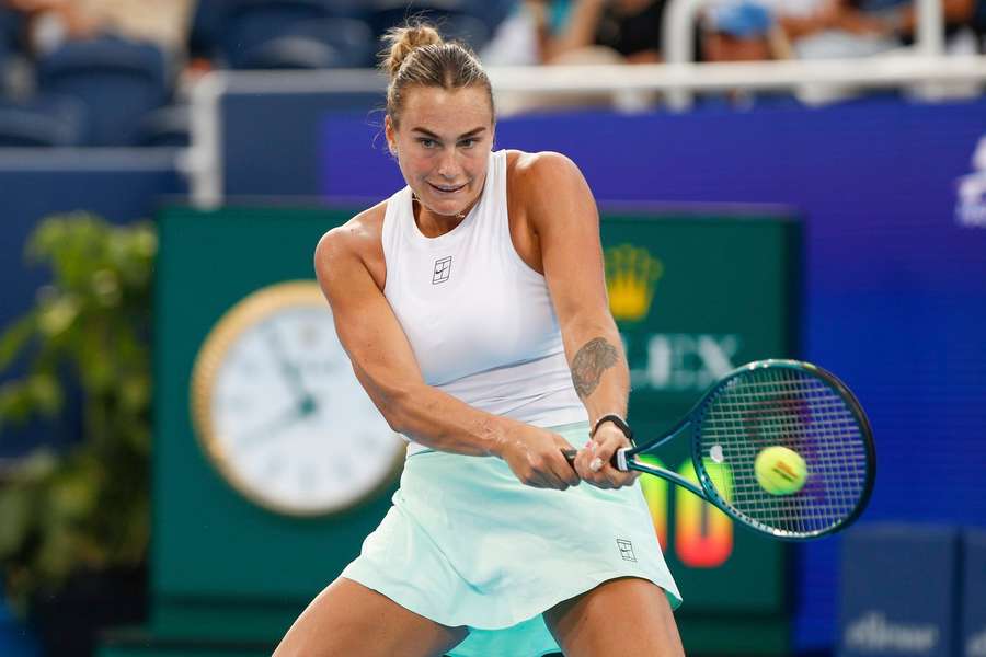 Sabalenka segue viva na disputa em Cincinnati