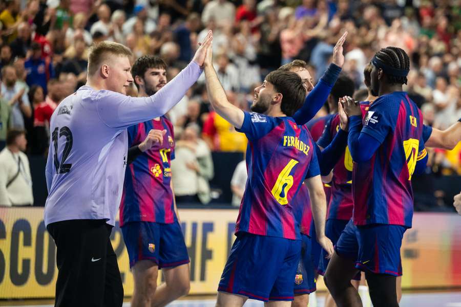 SC Magdeburg nie obroni trofeum Ligi Mistrzów. Barcelona do awansu potrzebowała dogrywki SC Magdeburg nie obroni trofeum Ligi Mistrzów. Barcelona do awansu potrzebowała dogrywki