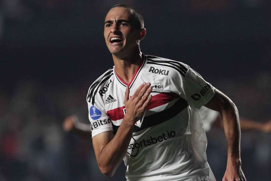 Rodriguinho em jogo da Sul-Americana 2022