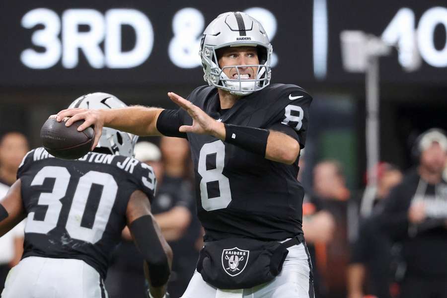 Kirk Cousins will start the Las Vegas Raiders' opening game in the NFL.