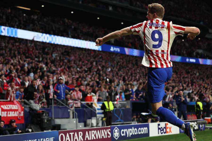 Sorloth, máximo goleador del Atleti