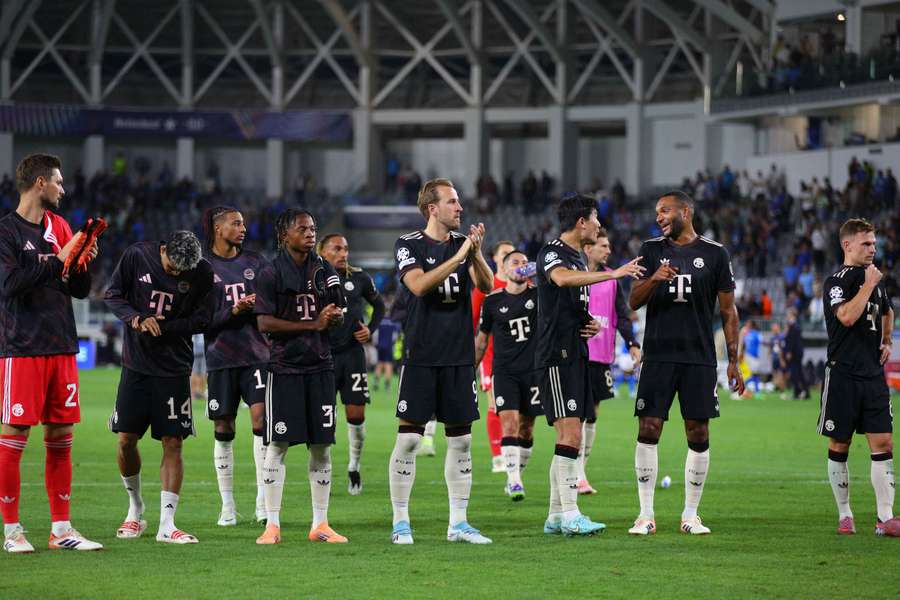 Bayern have a 100 per cent record in the Bundesliga