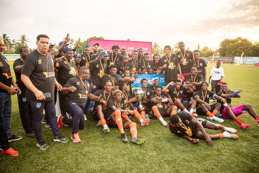 Songo celebrou conquista do título