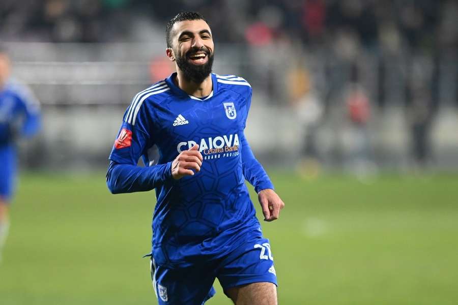 Yassine Bahassa este unul dintre cei mai buni marcatori ai FC U Craiova