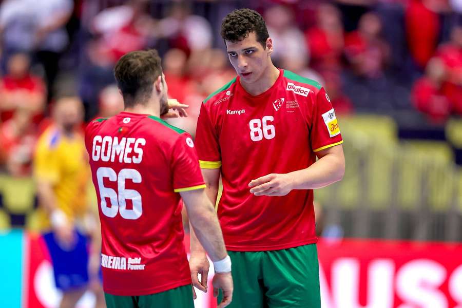 Os jogadores portugueses à conversa