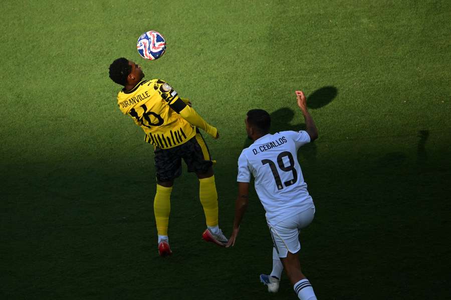 Dani Ceballos, en el partido ante el Dortmund