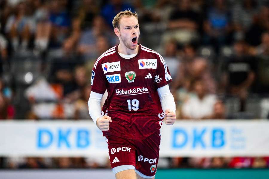 Gidsel scored nine times against Belgrade