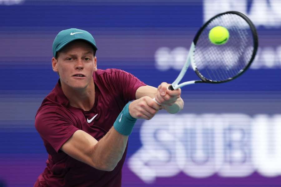 Jannik Sinner eased past Emil Ruusuvuori of Finland in straight sets in the quarter-finals of the Miami Open on Wednesday