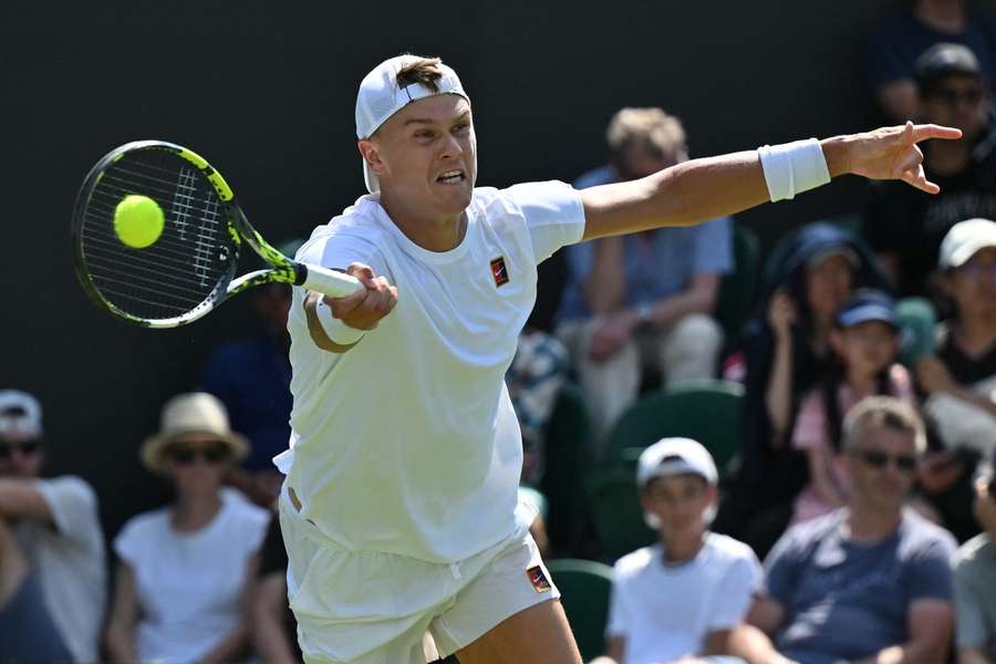 Holger Rune lost in the first round of Wimbledon
