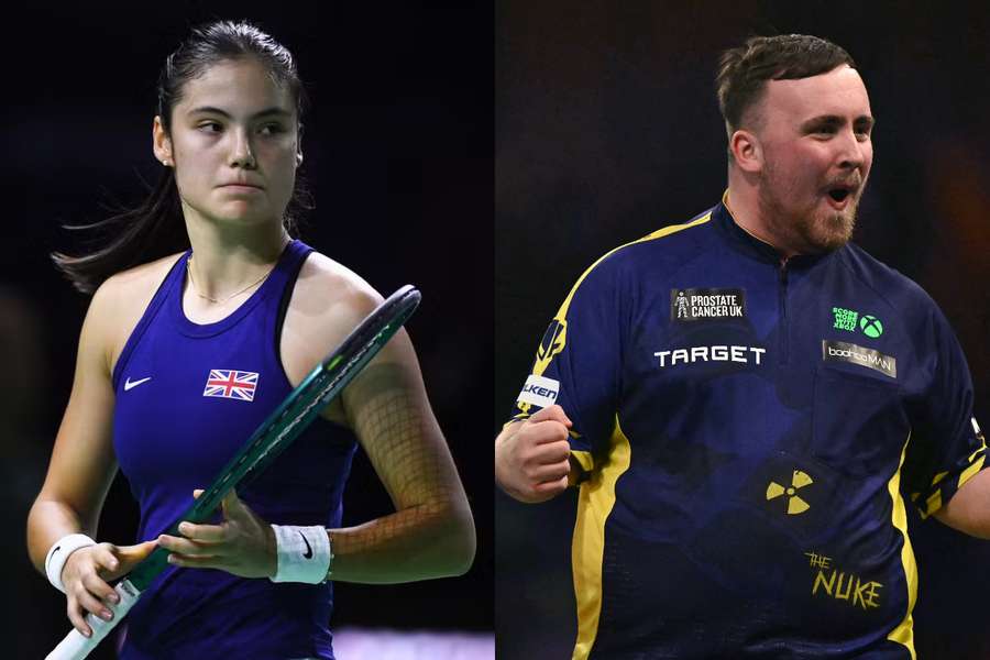 Emma Răducanu și Luke Littler