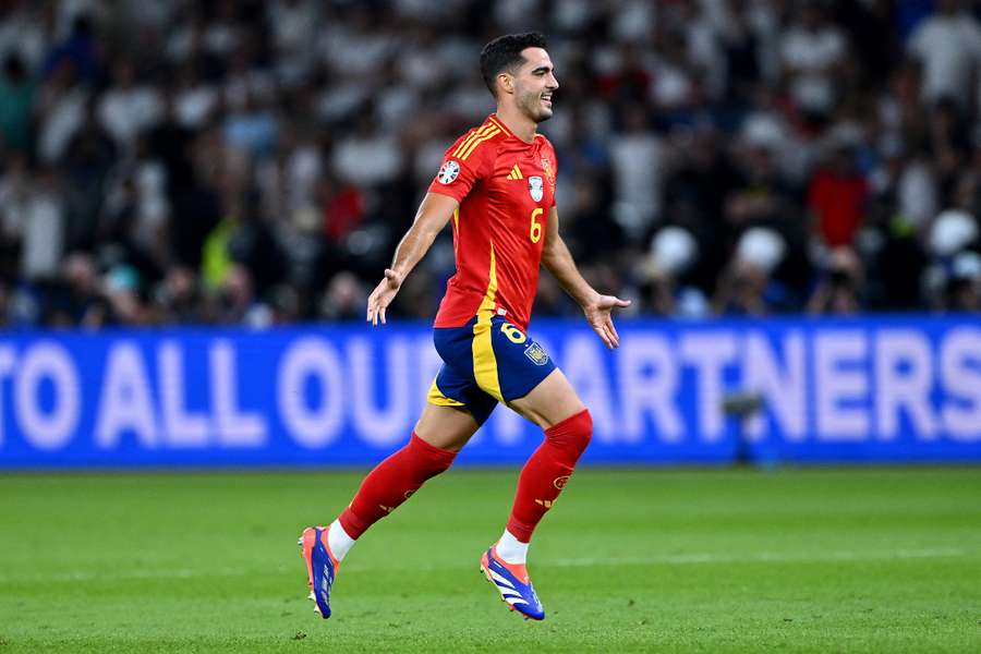 Mikel Merino tras ganar la Eurocopa con España