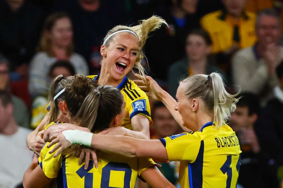 A Suécia sobe ao pódio pela terceira vez em sua história