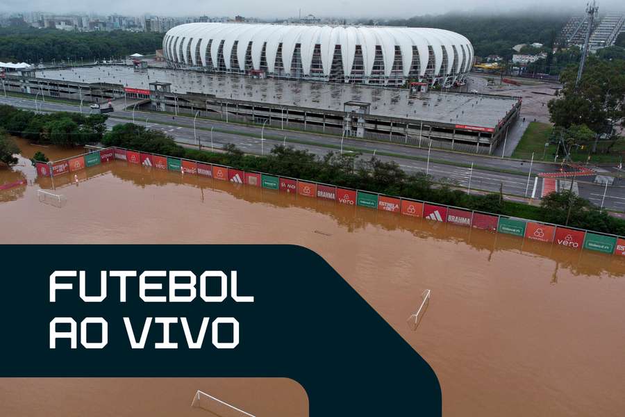 Enchente em Porto Alegre provocou adiamento de jogos de Inter e Grêmio nas competições da Conmebol