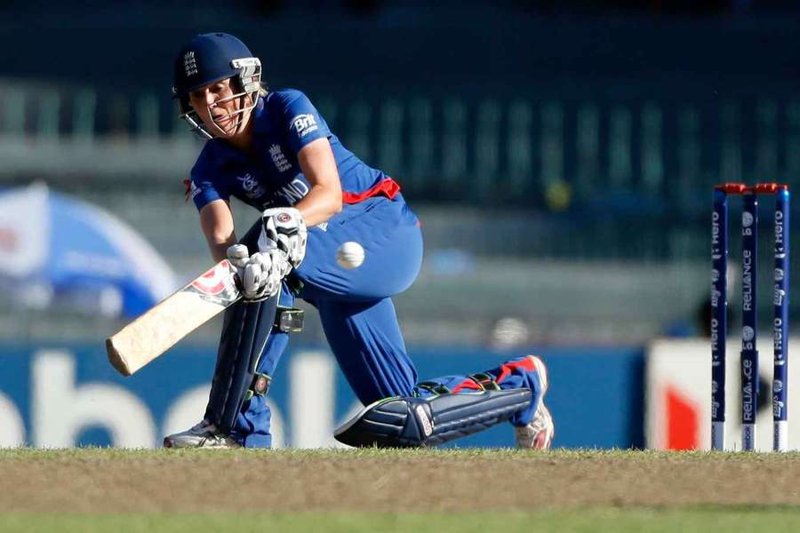 Edwards in action for England