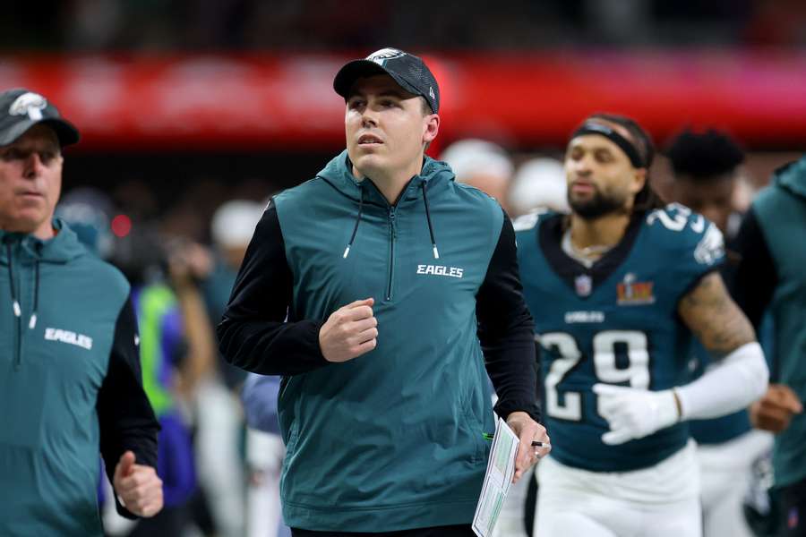 Kellen Moore beim Super Bowl.