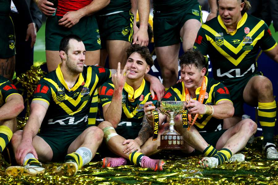 Isaah Yeo, Reece Walsh and Harry Grant have all been selected to play at the upcoming World Cup. 