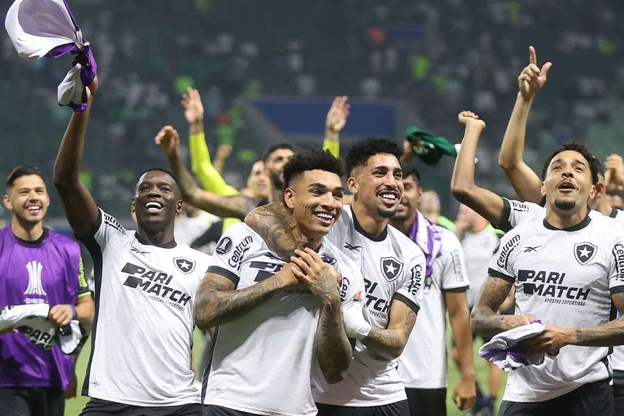 Classificação contra o Palmeiras foi emblemática para o Botafogo na Libertadores