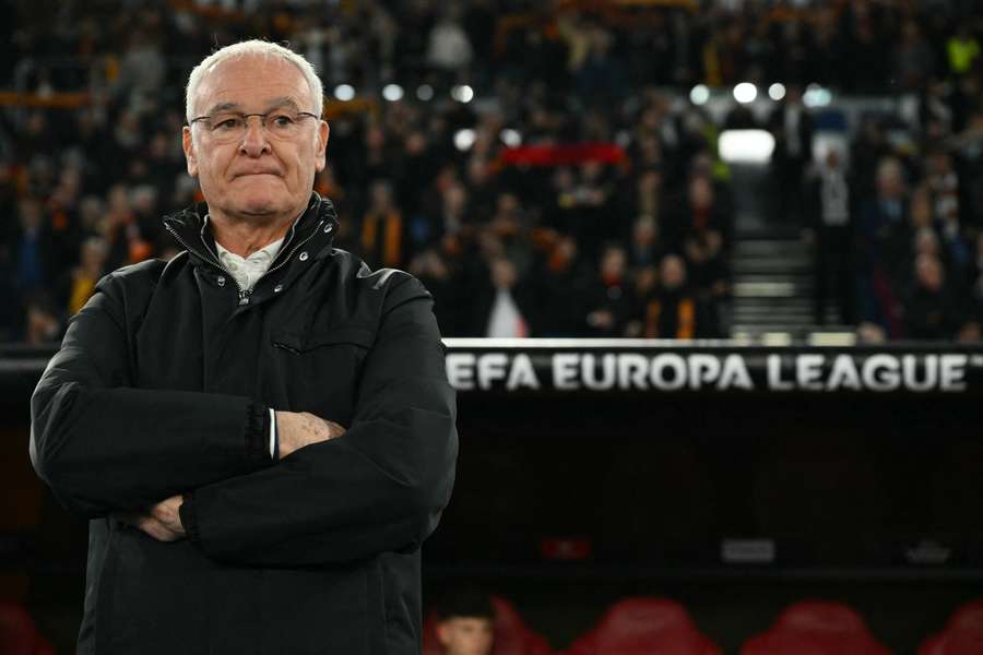 Claudio Ranieri all'Olimpico
