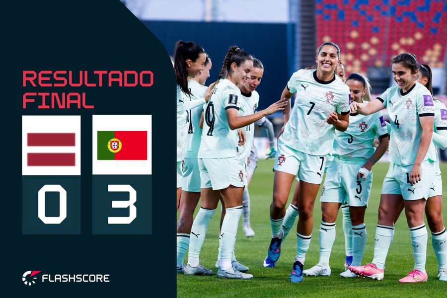 Kika brilha no triunfo de Portugal