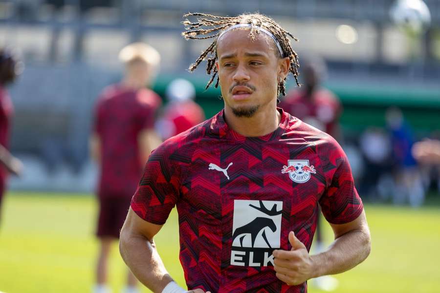 Xavi Simons stand im DFB Pokal in der ersten Elf.