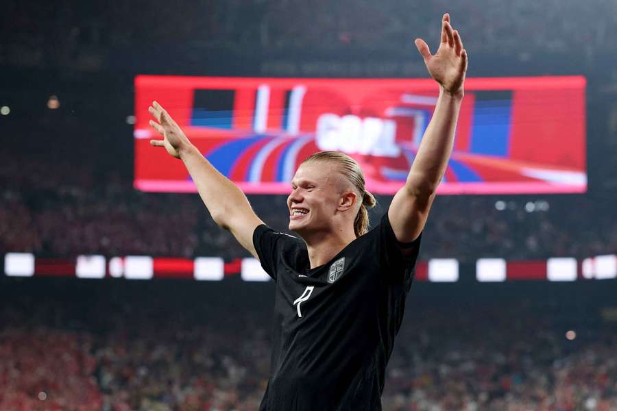 Erling Haaland dal znovu dvě branky. Erling Haaland dal znovu dvě branky.